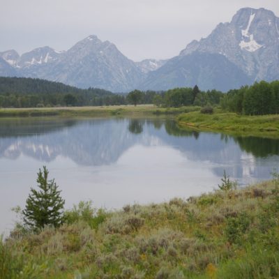Tetons Lake Reflections